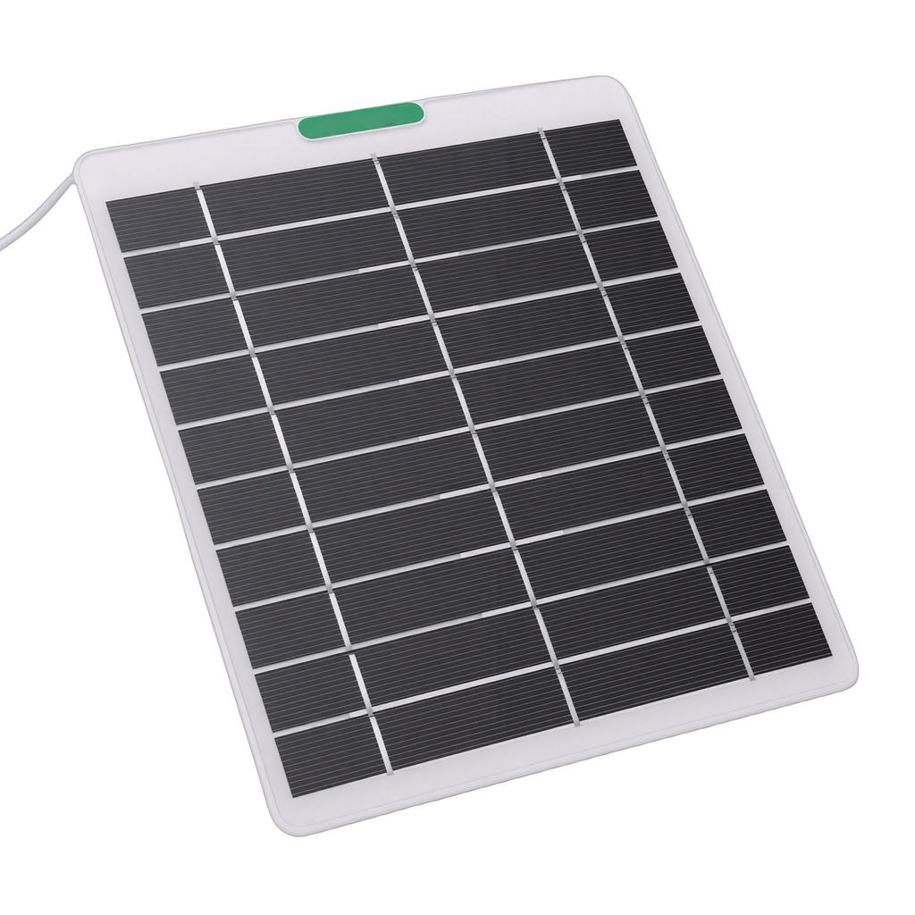5W Solar Panel Fit for   Pro 5S Surveillance Camera Monocrystalline Silicon Solar  r with 3 Pin Interface for Security Camera Doorbell