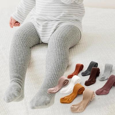 Baby Strumpfhosen Winter Herbst Einfarbig Weiche Baumwolle Dicke Warme Baby Mädchen Strumpfhosen Neugeborenen Kleinkind Enge Junge Mädchen Strumpfhosen Kleidung