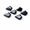 AAA Black Onyx Kite Faceted Gemstone Loose Stone Natural Onyx Geometric Stone for Jewelry Making