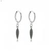 Long Hanging Crosses Leaves Pendants Hoops Woman Earrings Man Vintage Stainless Steel Hip Hop Ear Piercing Jewelry Accessories