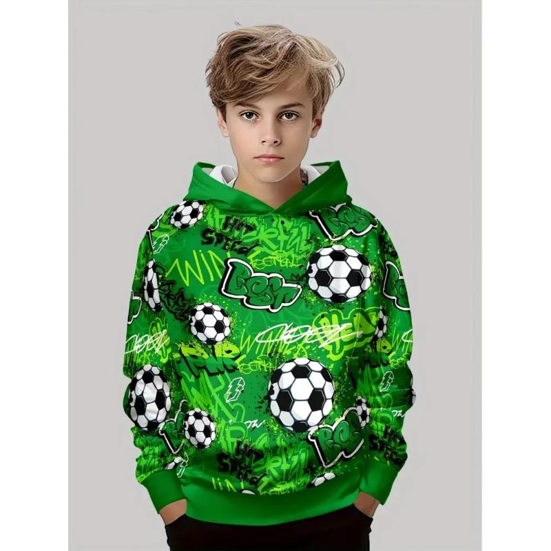 Kinder Herbst und Winter 3D-Druck Kapuzenmode Trendig Vielseitig Atmungsaktiv Lässig Kapuzenpullover & Sweatshirts (Jungen)