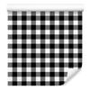 Wallpaper Black and White Checkered Gray and Black for Living Room and Bedroom 50x1000
