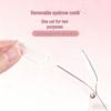 Crescent Moon Safety Eyebrow Trimmer with Comb