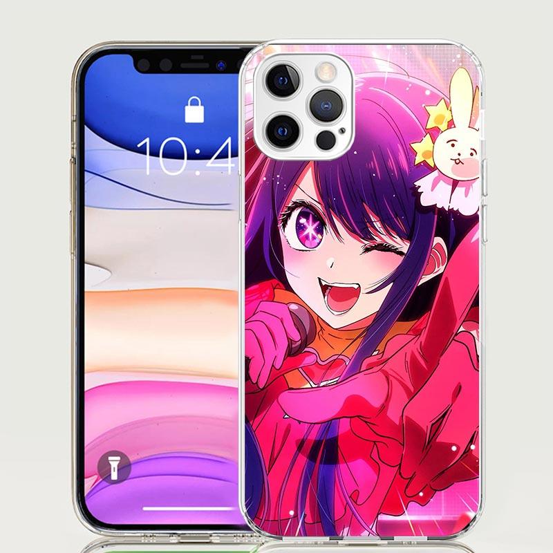 Oshi No Ko Phone Case For iPhone 17 Air 16 15 Plus 11 14 Pro Max 13 Mini 12 7 8 + SE Pattern Art Customized Cover 16 15 Plus 11