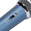 Condenser Microphone, Smartphone Microphone for Karaoke, Computer Karaoke, U-Shaped, 3.5mm Audio Adapter Included, Handheld Wired Microphone for Live