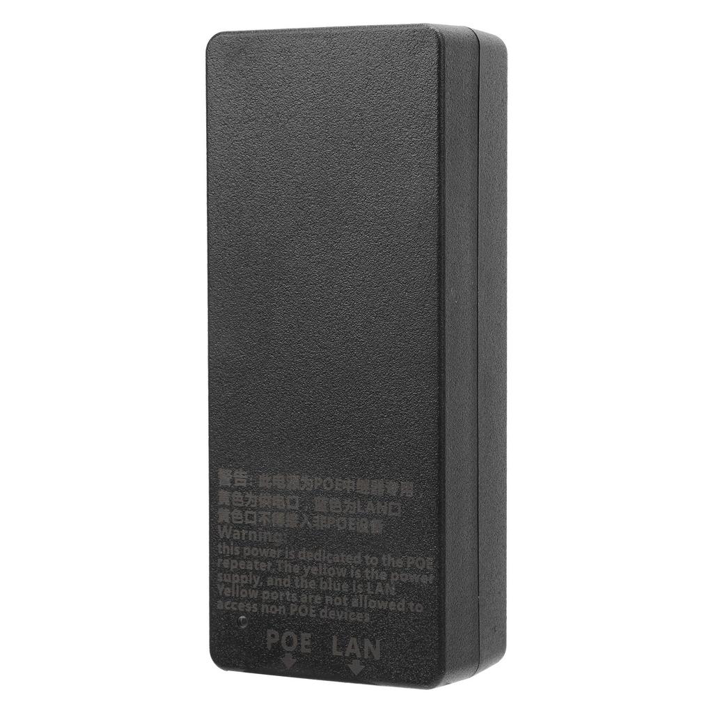 POE Repeater Power Supply 8‑Way Adapter Block Brick  Input with Cable Plug