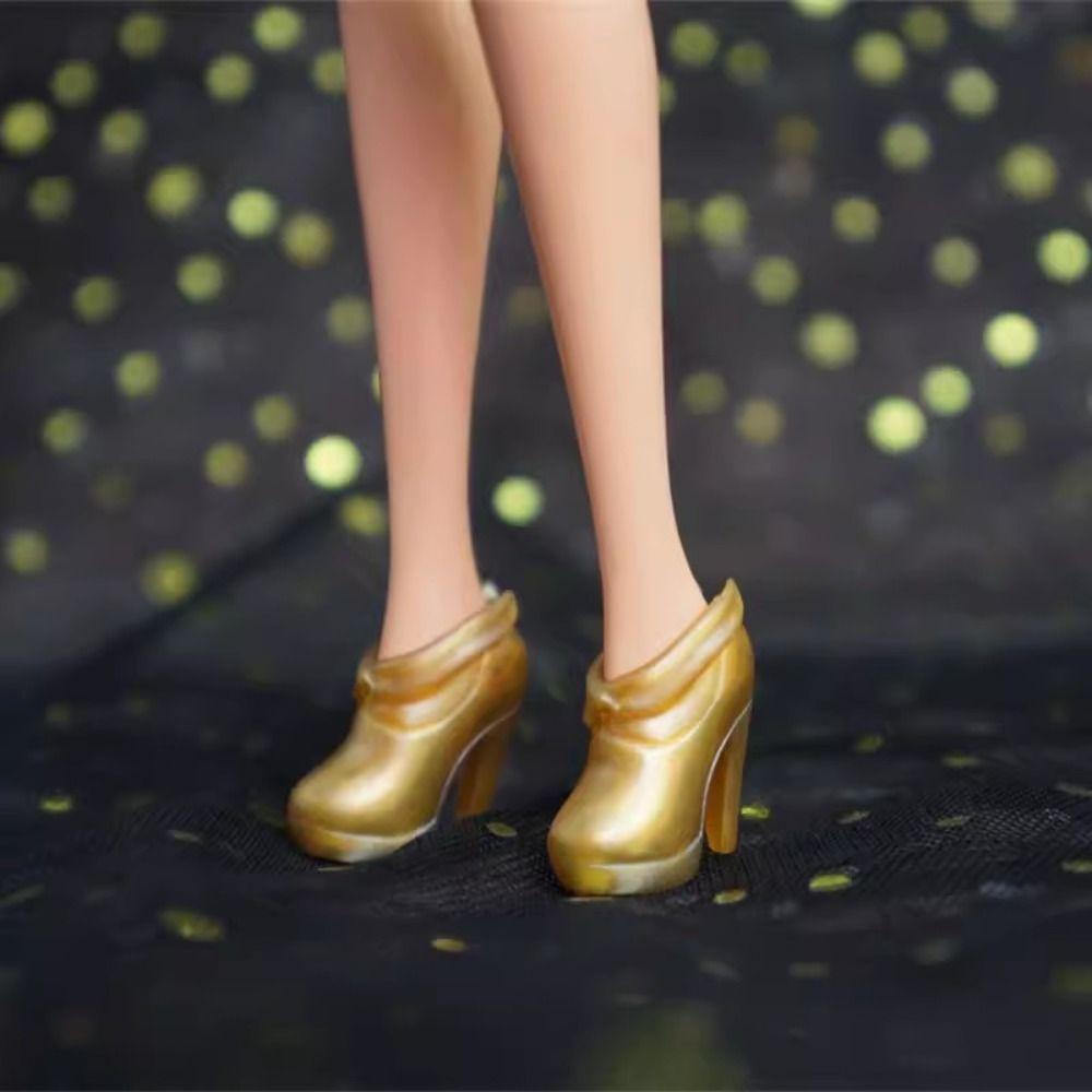 2,2 ~ 2,4 cm Länge Fuß 30cm Puppe Schuhe Kunststoff Puppen Zubehör Puppe Zubehör