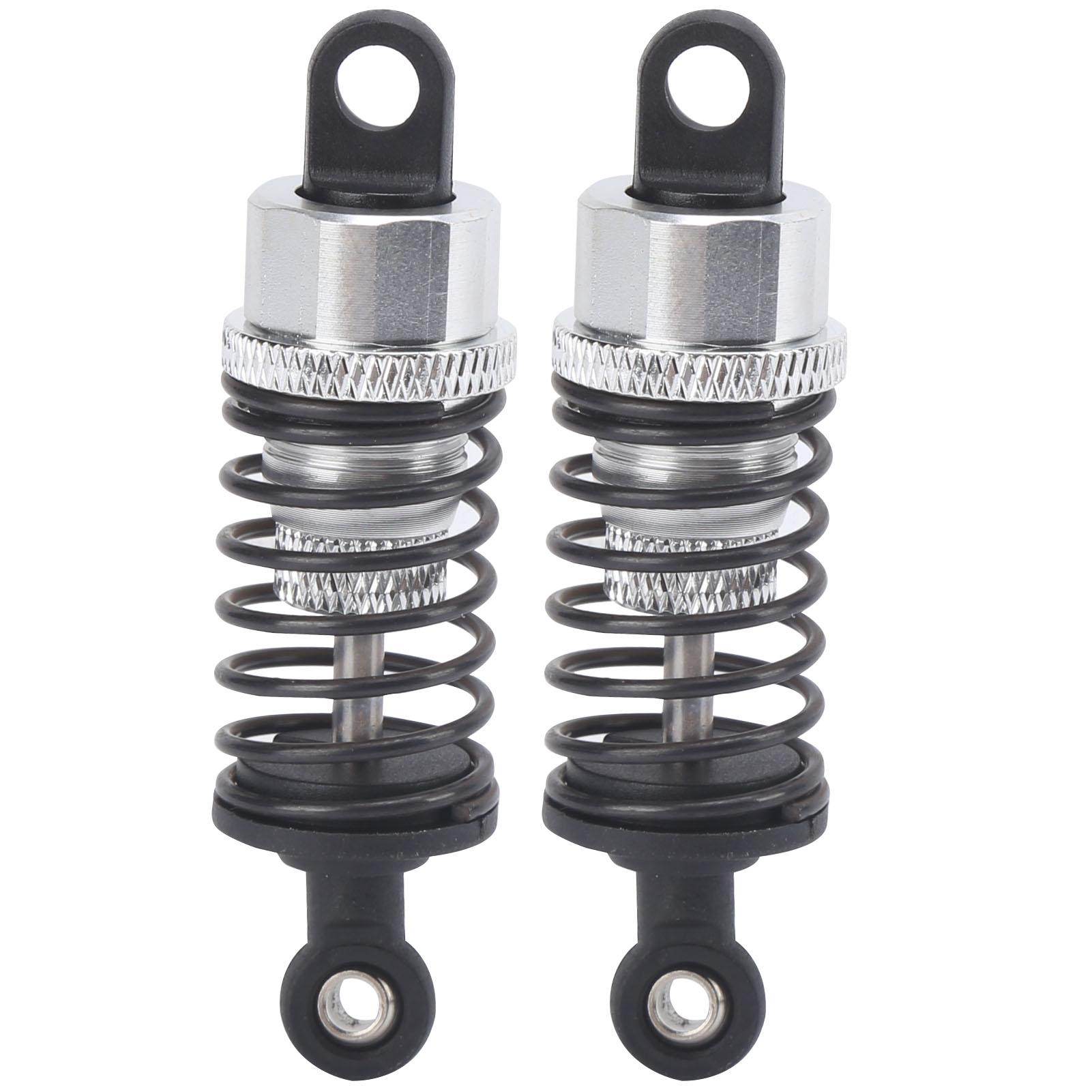 

2Pcs 63mm RC Aluminium Shock Absorber Damper for TRAXXAS SLASH 2WD RC Car Upgrade PartsSilver срібний