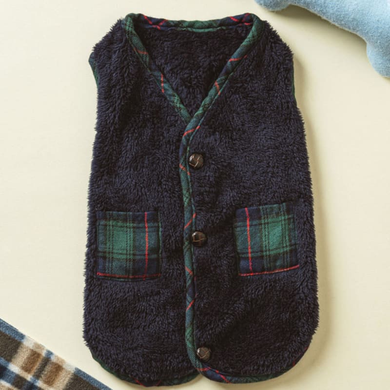 

[Pet] Simple Pocket Vest Xl Navy