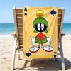 proof beach towel with a Marvin the Martian1 pattern - soft,absorbent,quick-drying,machine washable - perfect for swimming,camping,bathing