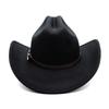 New Cowboy Top Hat Fashion European  American Punk Style Big Brim Fedoras Retro Outdoors Men Women Cool Panama Jazz Riding Hat