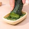 Garlic Puree Grinding Manual Press Ginger Crusher Complementary Food Mash Grinder Mincer Chopping Ginger Peeler Kitchen Gadget