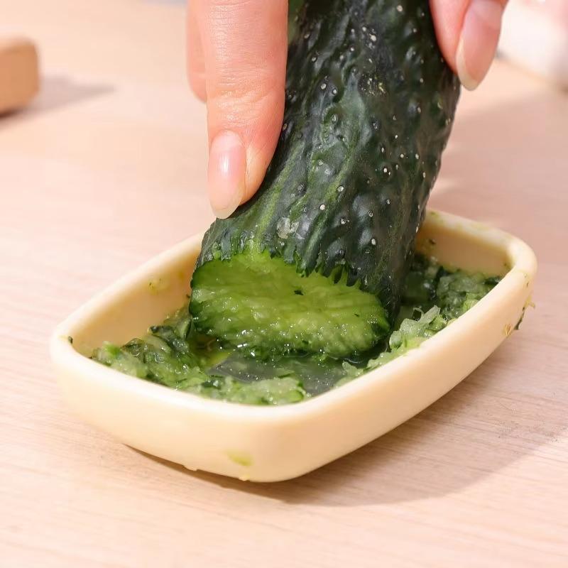Garlic Puree Grinding Manual Press Ginger Crusher Complementary Food Mash Grinder Mincer Chopping Ginger Peeler Kitchen Gadget