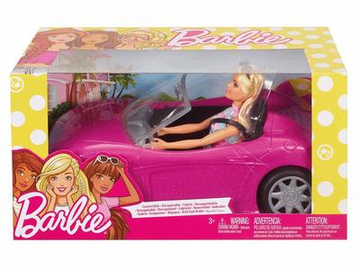 Barbie Ausgehen mit süßem rosa Auto Puppe 3 und FPR57 Barbie! [Anziehen & Haus] [Alter hoch]