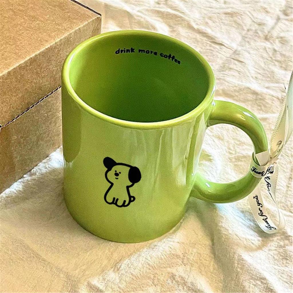 Cute Household Mug Cartoon Puppy High Looking Birthday Gift Home Dormitory Business Advertising Gift Water Cup