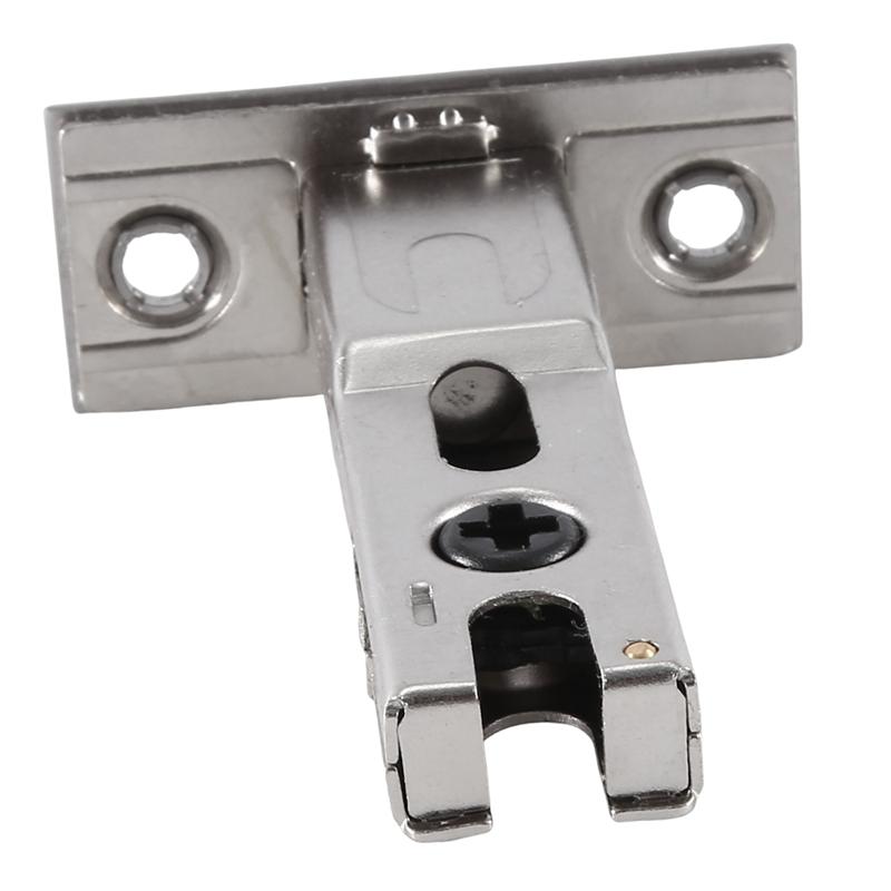 -FQYL Invisible Door Lock Round Flat Open Door Lock Square Bedroom Door Lock Home Door Bathroom Universal