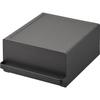 Yamazaki Kitchen Appliance with X X Tower Sliding Small Item Tea Bag 2019 (Yamazaki Industries) [Finished Product] Under-Rack Drawer, Black, Approx.