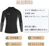 Wetsuit Topper Wetsuit Jacket 3mm Neoprene Front Zipper Surfing Diving Snorkeling BS3005M-M
