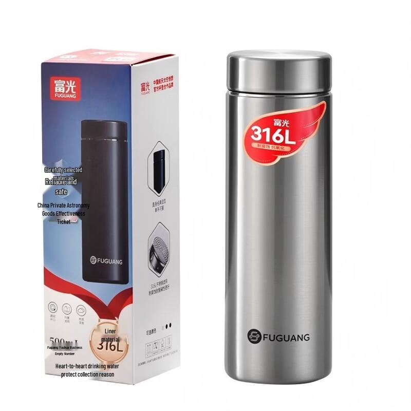 FUGUANG Youming 500 мл Термокружка для бизнеса из нержавеющей стали 316L