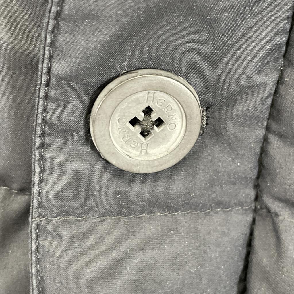 Herno Navy Laminar Down Jacket - Gore Windstopper Jacket 46 NavyUsed