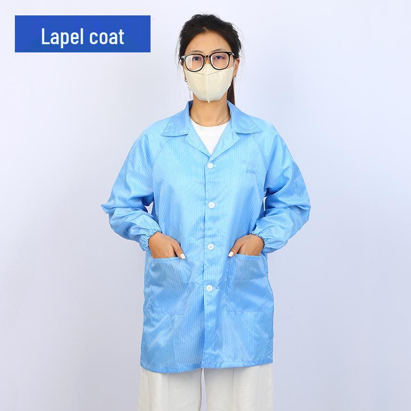 Anti-Static Dustproof Hooded Protective Coveralls for Pharmaceutical, Food, and Electronics Workshops