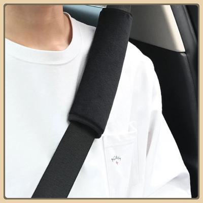 2pcs Car Seat Belt Covers Car Accessories Plush Car Safety Belt Pad Shoulder Pad Soft Seat Belt For Adults Accessories Interior