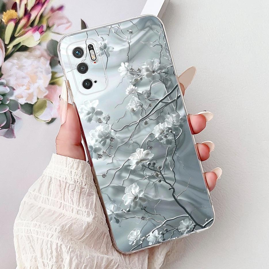 For Xiaomi Redmi Note 10 5G Case Luxury Fashion Painted Cover Soft Slim Protective Shell For Redmi Note 10T Note10 5G Phone Case