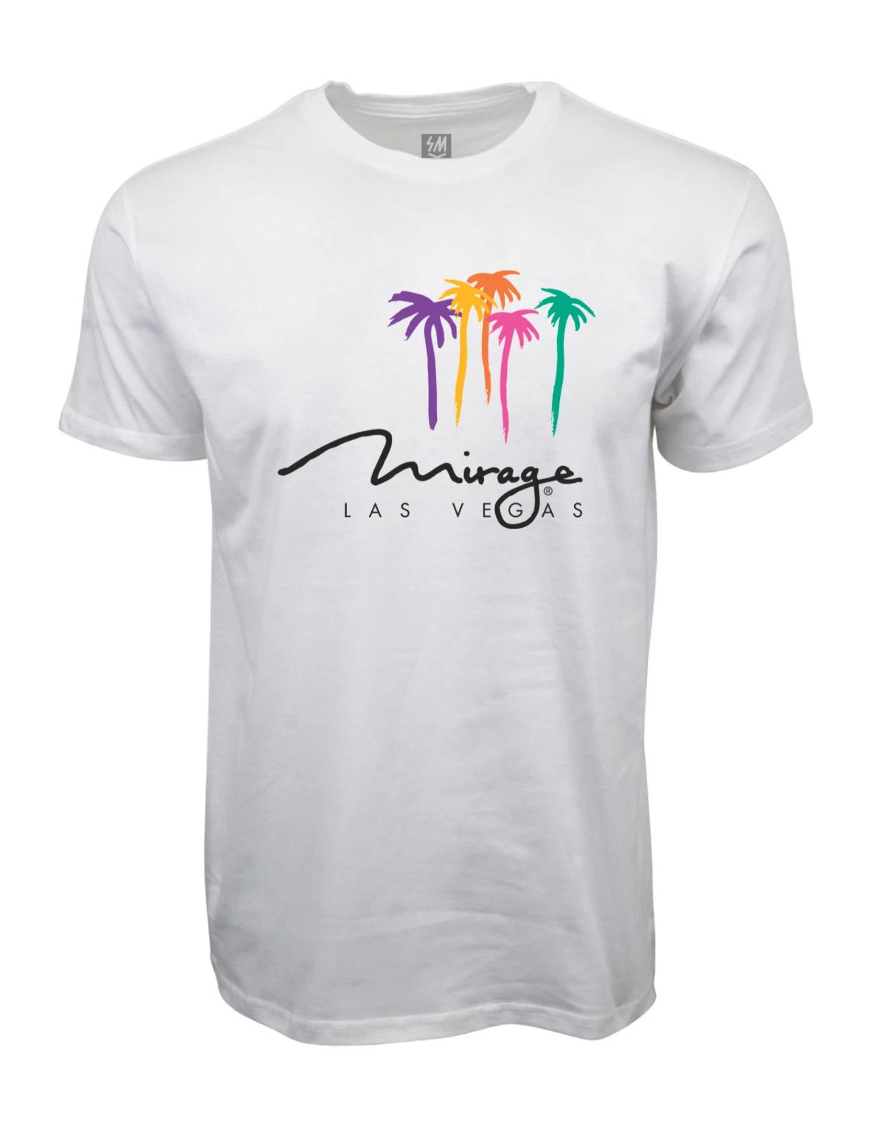 Mirage Las Vegas Graphic T shirt White S