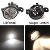 2pcs Led Fog Lights Assembly for Renault Symbol Clio Master Laguna Grand 1998-2014 2015 Halogen Headlights DRL Car Accessories