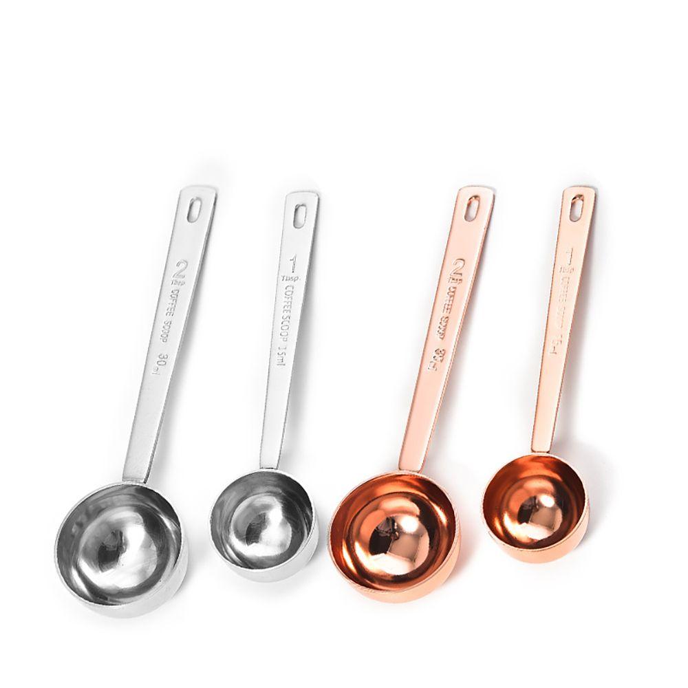 Measuring For Coffee Stainless Steel Coffee Spoons Measuring Spoon Coffee Accessories Kitchen Tool