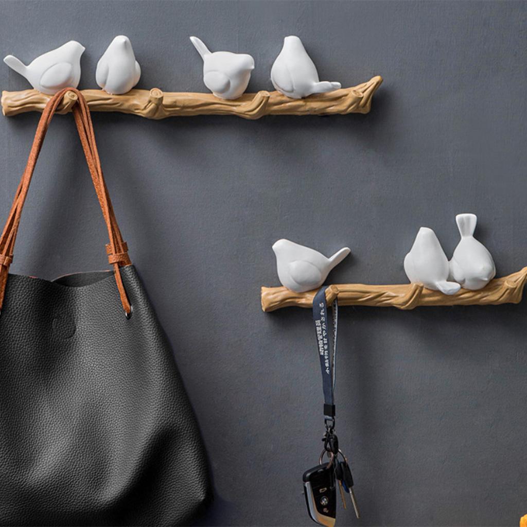 Wall Hanger Hooks for Bedroom Door Design Resin Decoration Grain