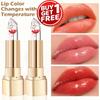 , 2pcs Color-Changing Lipsticks, Petal Jelly Color-Changing Lipsticks, Moisturiz