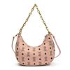 Women's bag new shoulder messenger women's bag fashionable versatile small square bag bear crescent bag