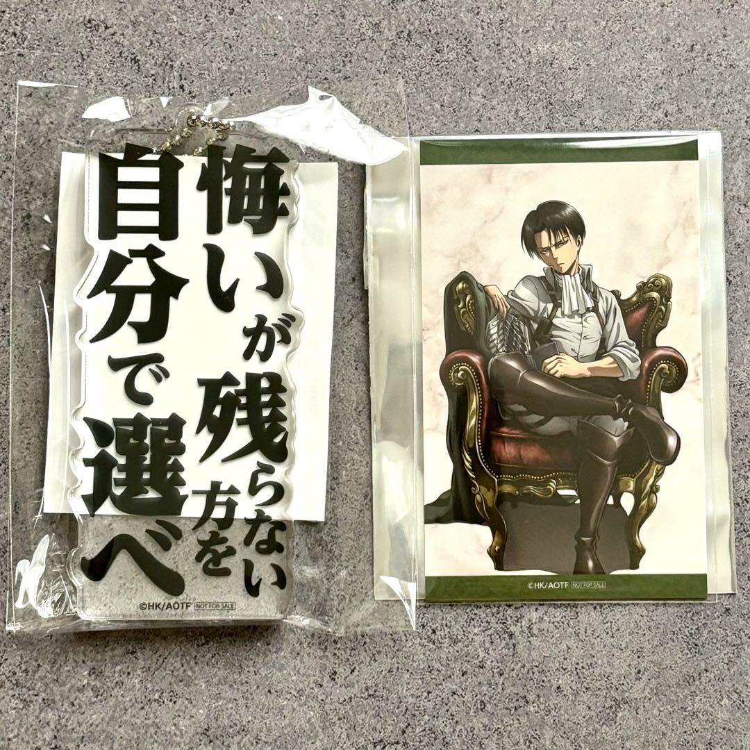 

[ИСПОЛЬЗОВАН] Атака Титанов: Атака на память Мини-игра Акриловый блок Брелок Леви