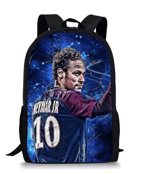 Football Schoolbag Surrounding Primary And Secondary School Students Backpack Miami International Player Backpack Single-Layer Bag