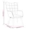 Relax Chair In Brown Fabric