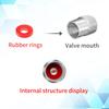 W1224Pcs Car Wolfsburg Badge Wheel Tires Valve Caps Tyre Valve Stem Covers For VW Volkswagen Touareg Tiguan Golf MK4 MK5 MK6 MK7