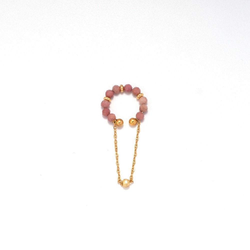 Handmade Beads Ear Cuff Non-piercing Tassel Ear Clip Vintage Crystal Dangle Earrings  Accessories