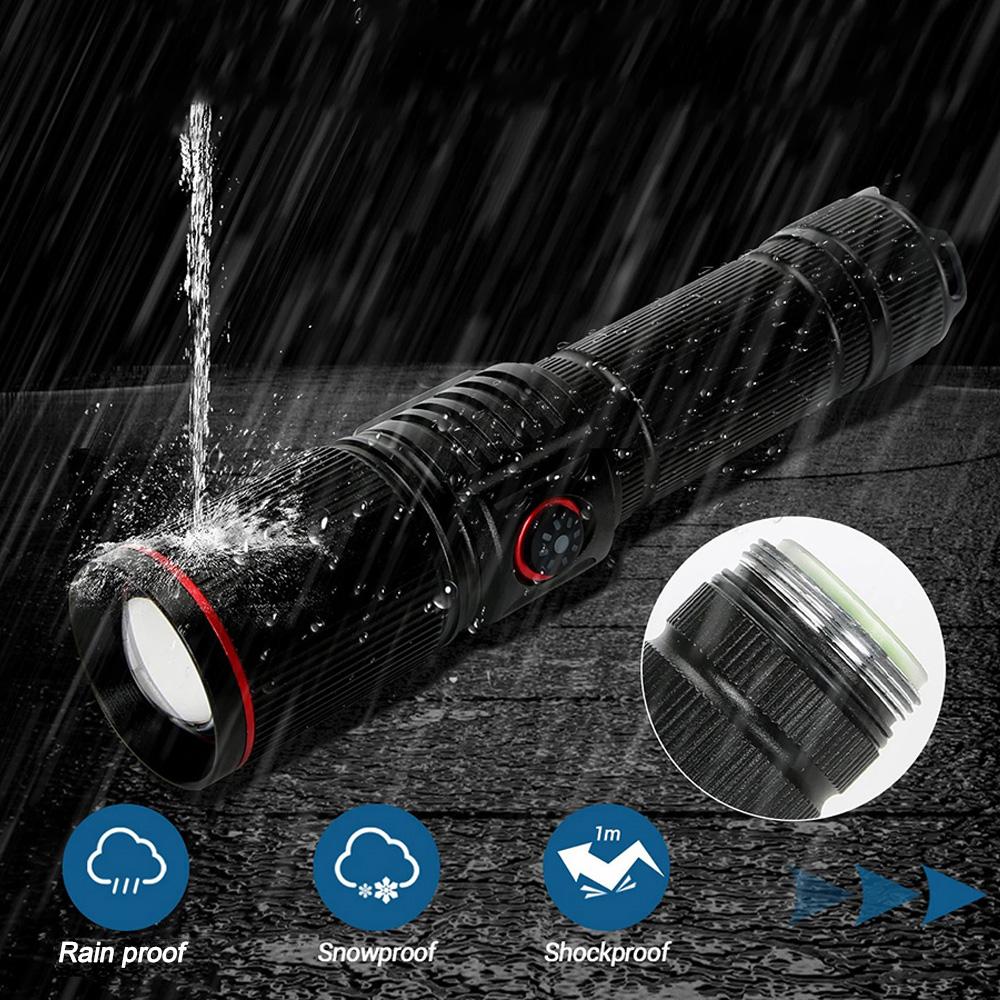 30W UV Flashlight 365nm Black Mirror Torch 3led Flashlamp Ultraviolet Ink Dryer Money Fluorescer Detector Purple Light Torch