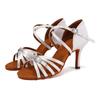 Scarpe da Ballo da Sala Latino Tango da Donna Salsa Tacco Alto 8.5CM