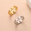 Skyrim Cute Cat Dog Paw Rings for Women Stainless Steel Gold Color Animal Pet Footprint Ring Jewelry Valentine Gift Wholesale