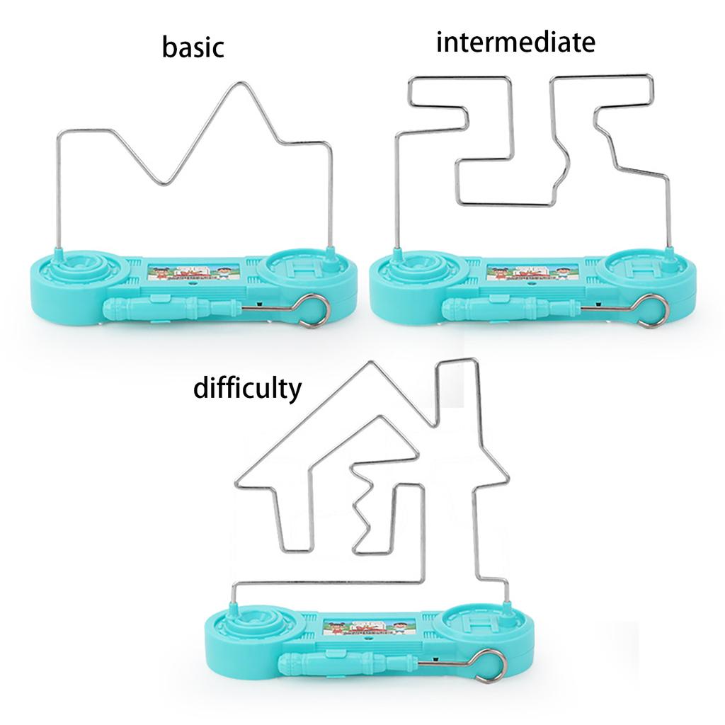 Electric Touch Fire Maze Toy Focus Training Desktop Game Fire Impact Hand Eye Coordination Puzzle Toy