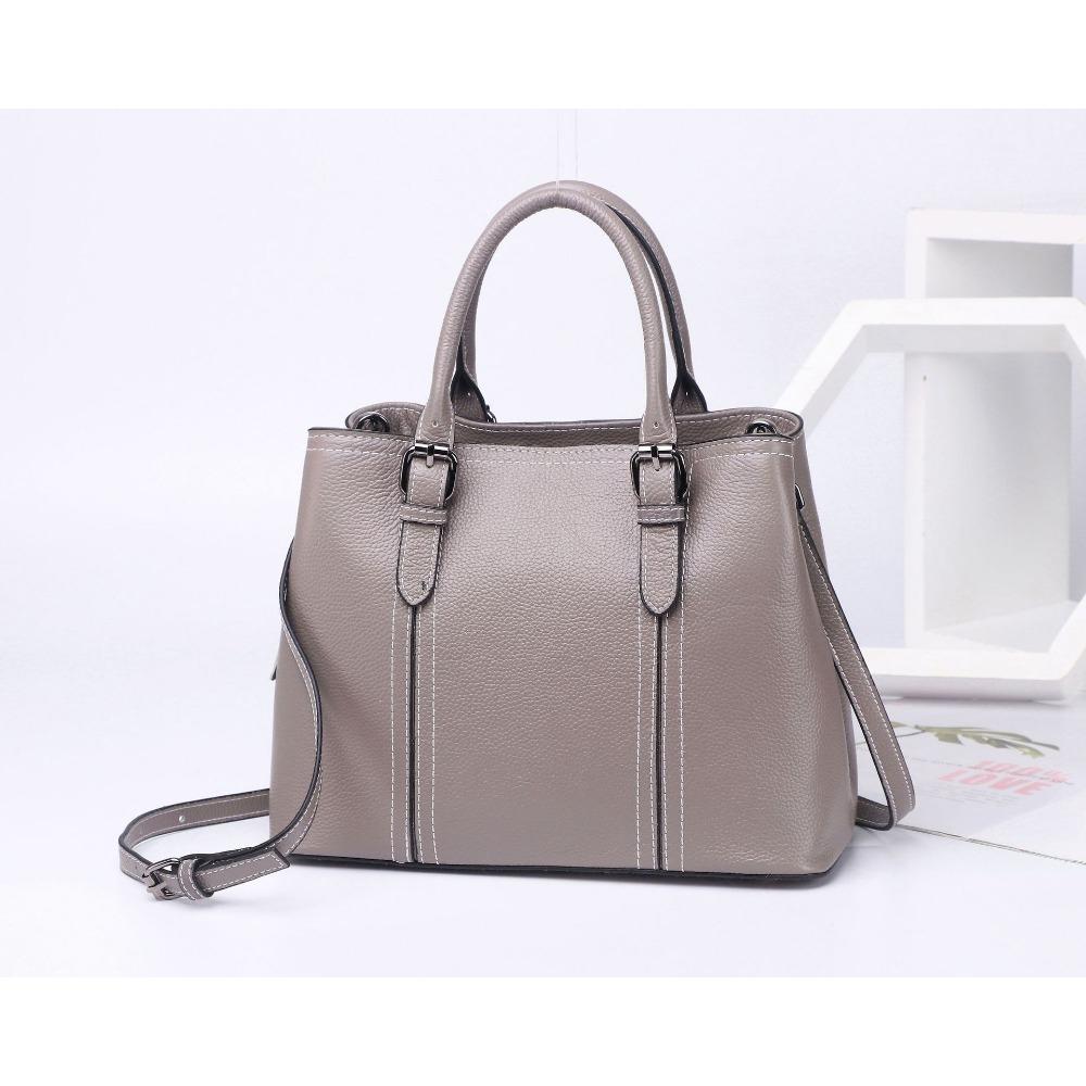 

Женские сумки из коровьей кожи, Сумки, Одноплечевые сумки кроссбоди, Женские большие сумки, Многофункциональные сумки для покупок и поездок большой вместимости серый