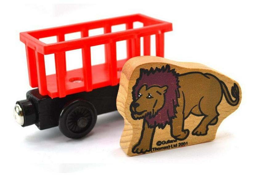 58-Piece Wooden Magnetic Train Track Set for Children Ages 1-5