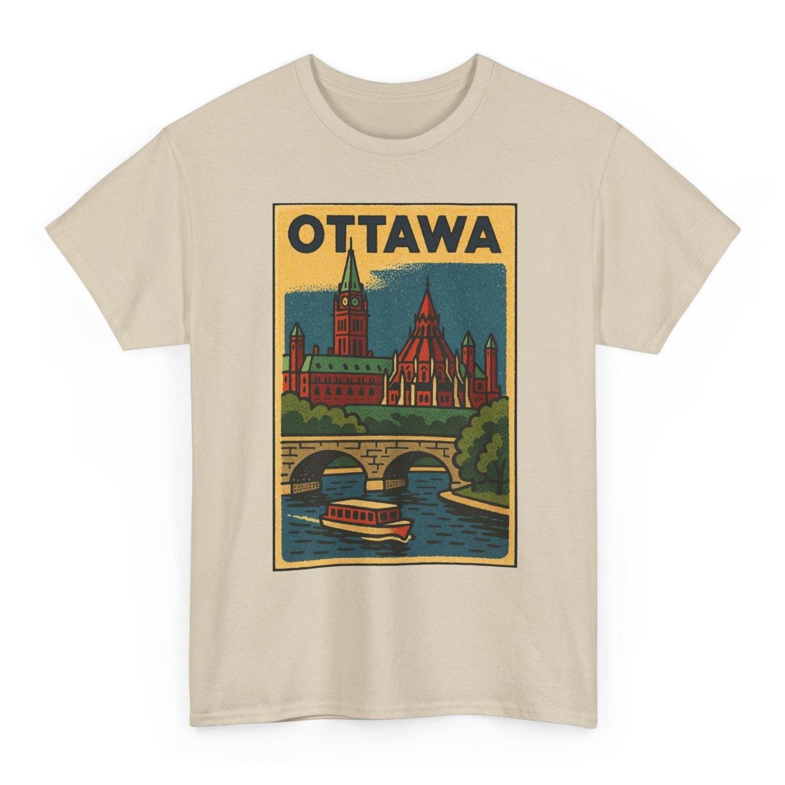 Ottawa T-Shirt Unisex: Retro Canada Tee 4XL