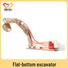 Wooden Hydraulic Excavator Model Kit for STEAM Learning and Science Experiments