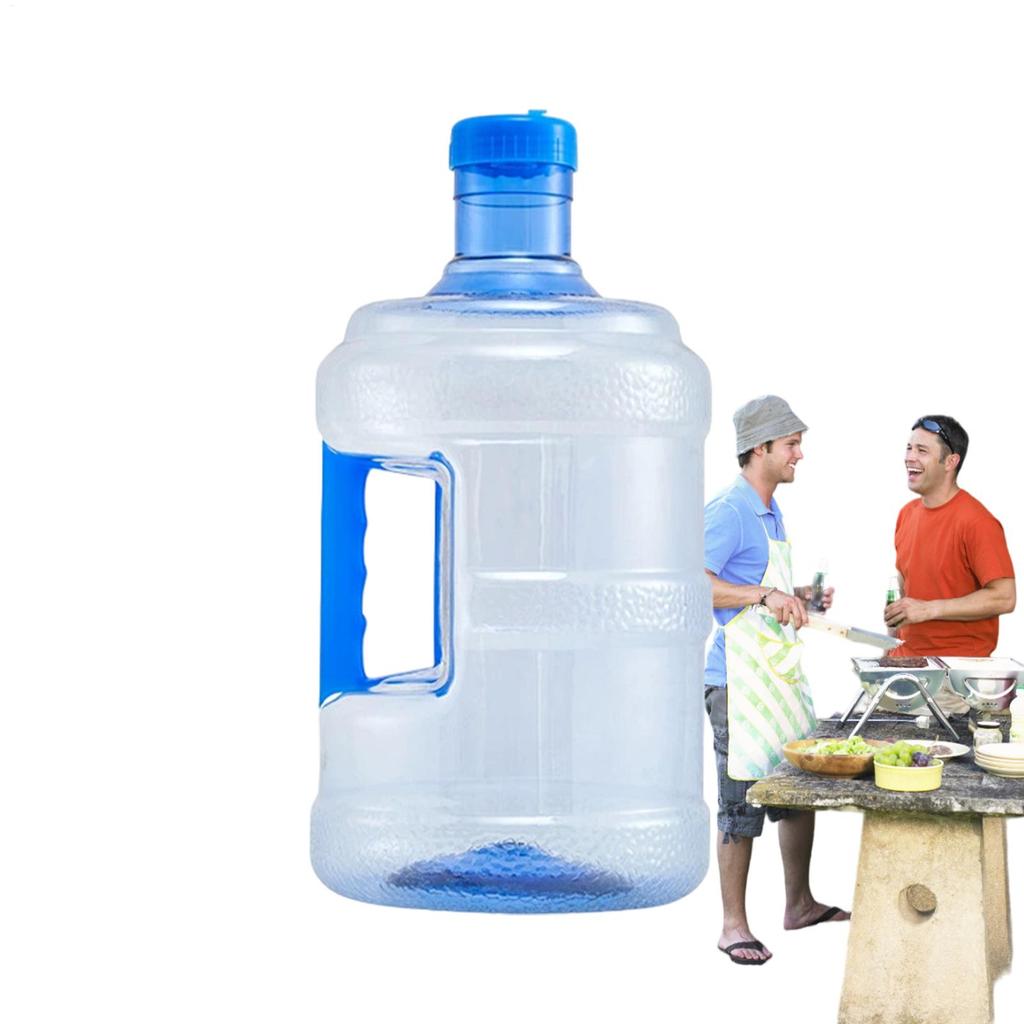 7.5/5L Durable PET Camping Water Storage Water Pitcher with Handle Water Canteen for Picnic Outdoor Hiking Camping