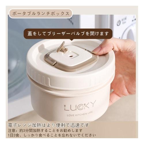 OIIZREO Insulated Lunch Box, 2-Tier Lunch Jar, Large Capacity, Stainless Steel, Vacuum Insulated Soup Lunch Set, Thermos, 1000ml, Leak-Proof