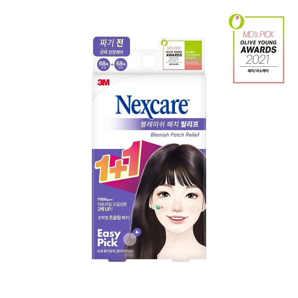 Nexcare Easy Pick Blemish Patch Relief 68 Count 1+1