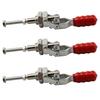 3 Stück GH-36202M Kniehebelspanner, 91kg 200lb Haltekraft Druck-Zug-Wirkung Handwerkzeuge Für Holzbearbeitung und Schweißen